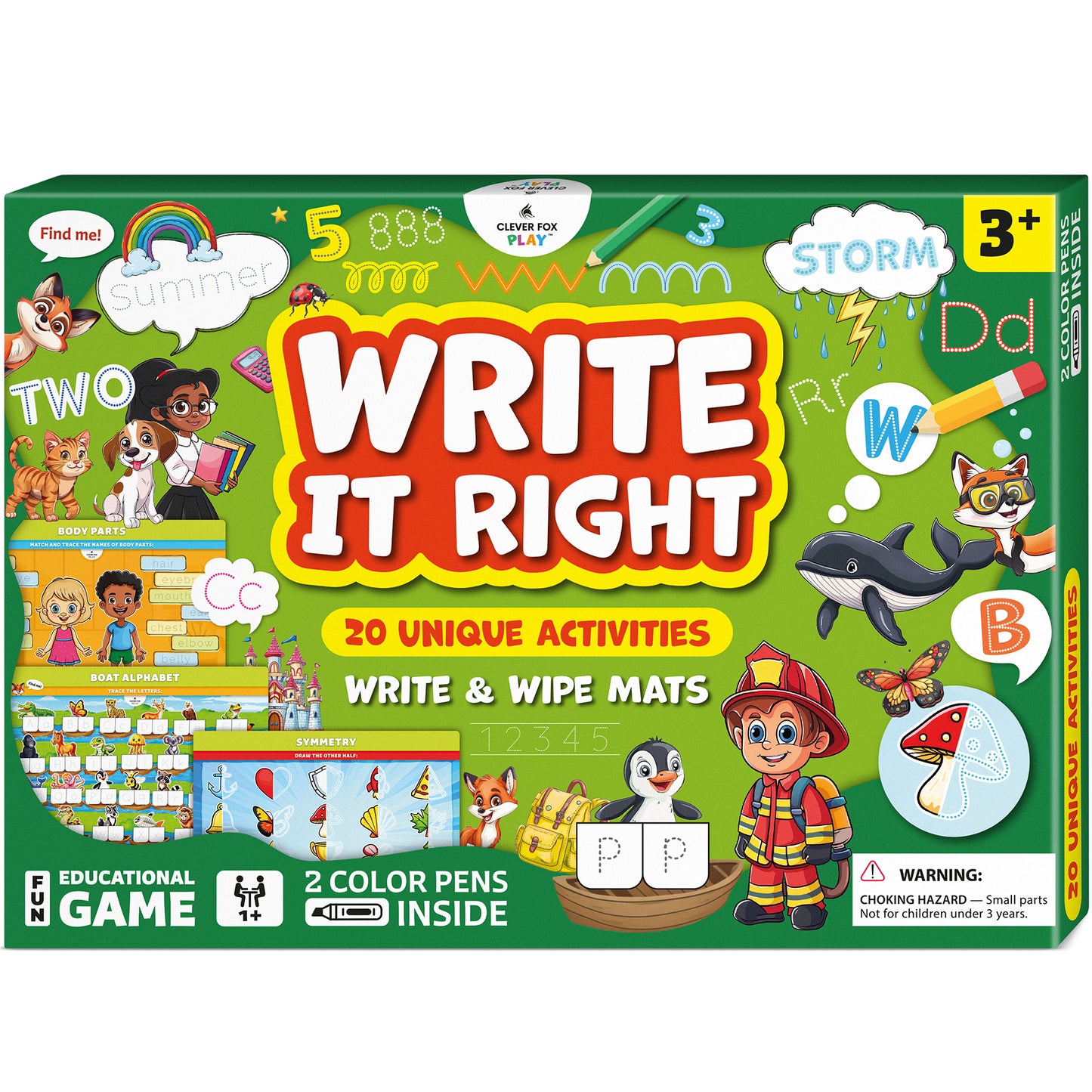 Write It Right Reusable Activity Mats