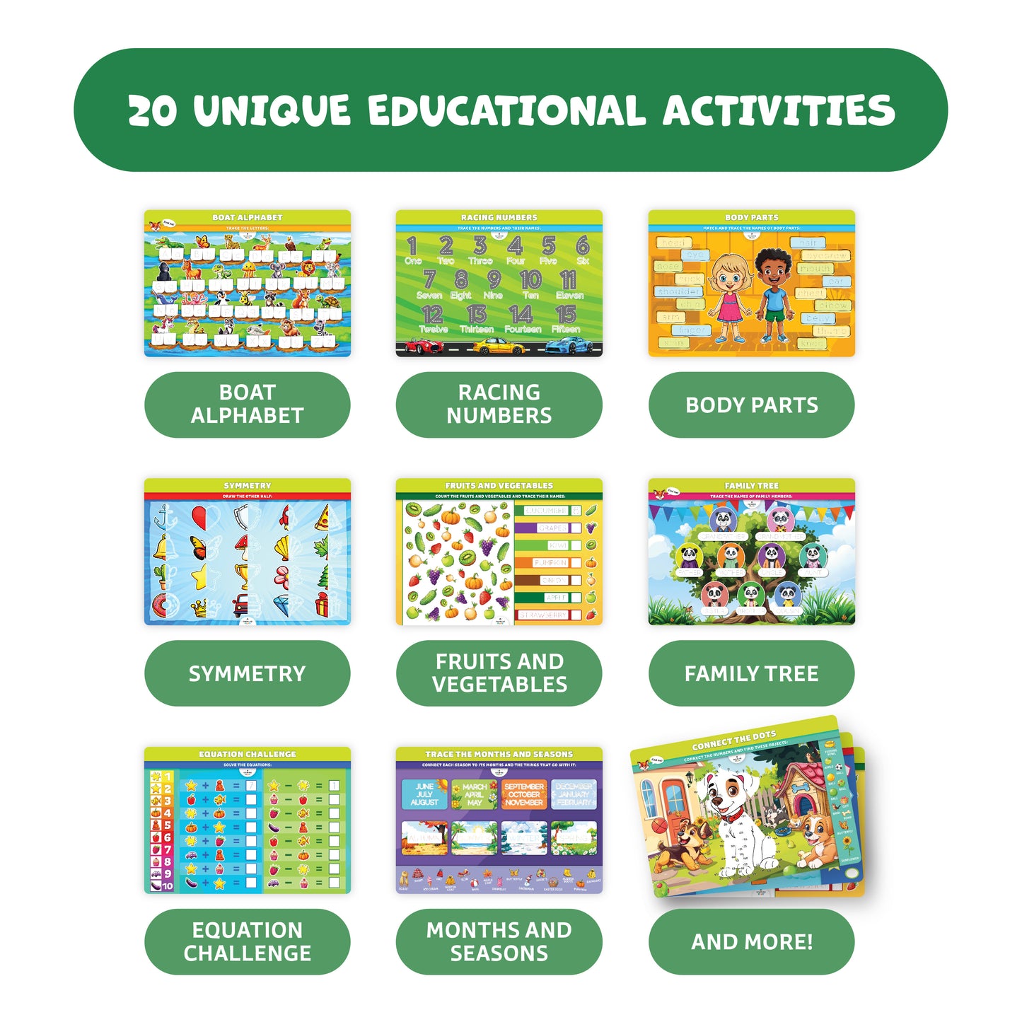Write It Right Reusable Activity Mats