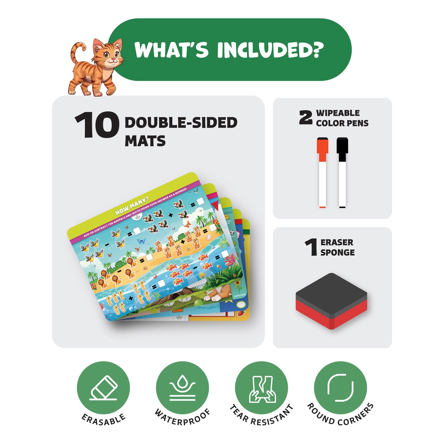 Write It Right Reusable Activity Mats