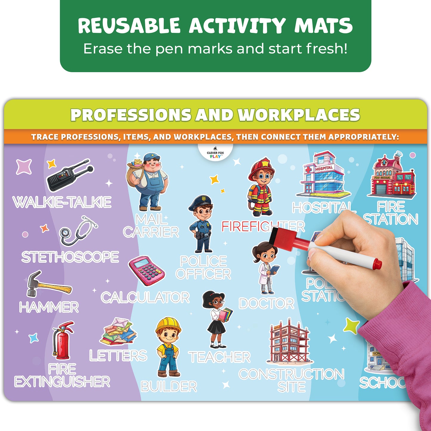 Write It Right Reusable Activity Mats