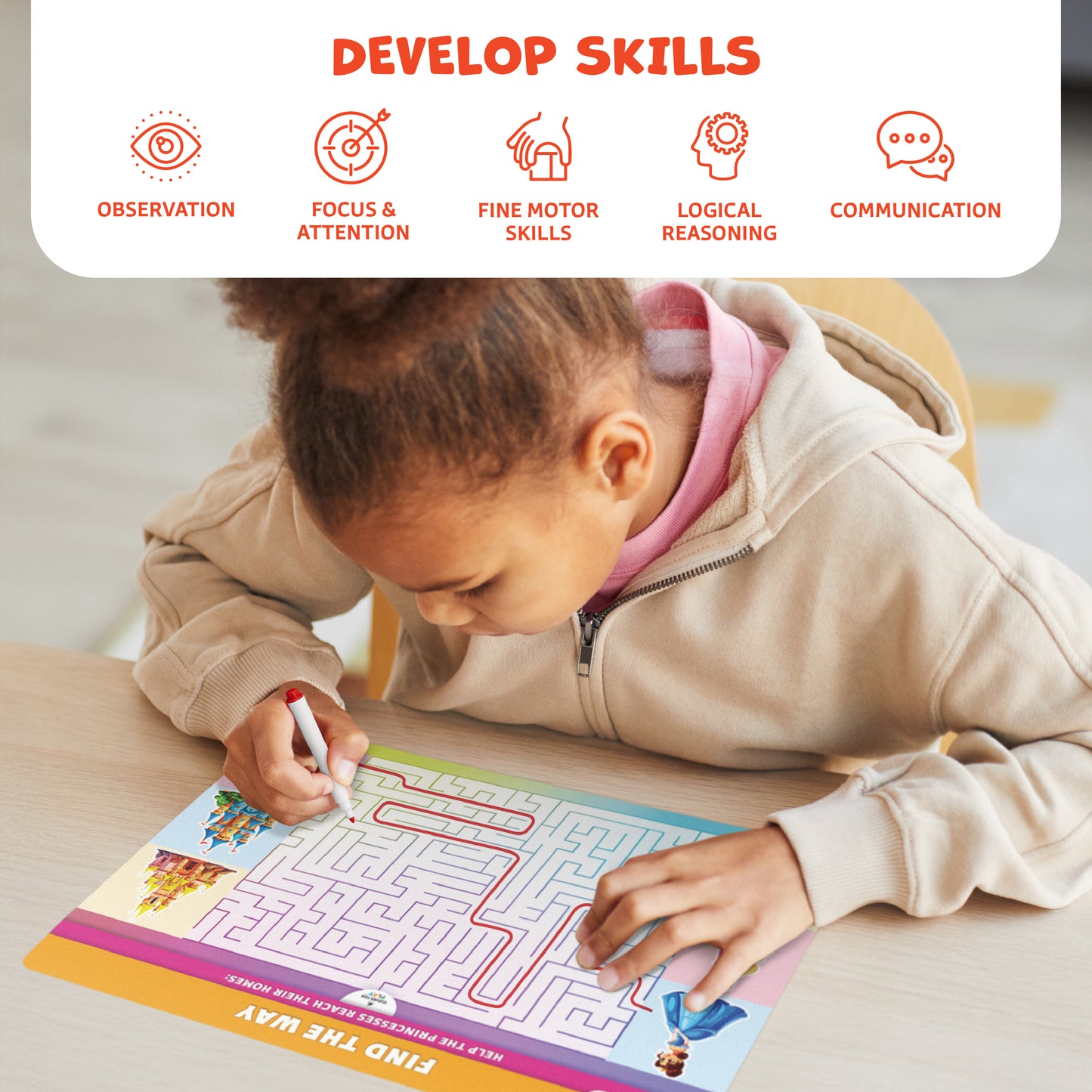 Search & Find Reusable Activity Mats