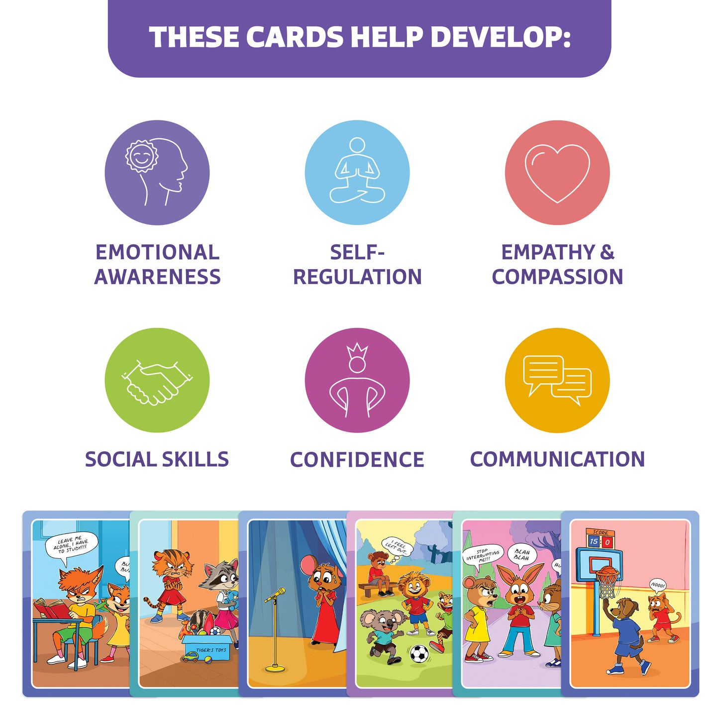 Who What Why – Feelings & Emotions Conversation Cards