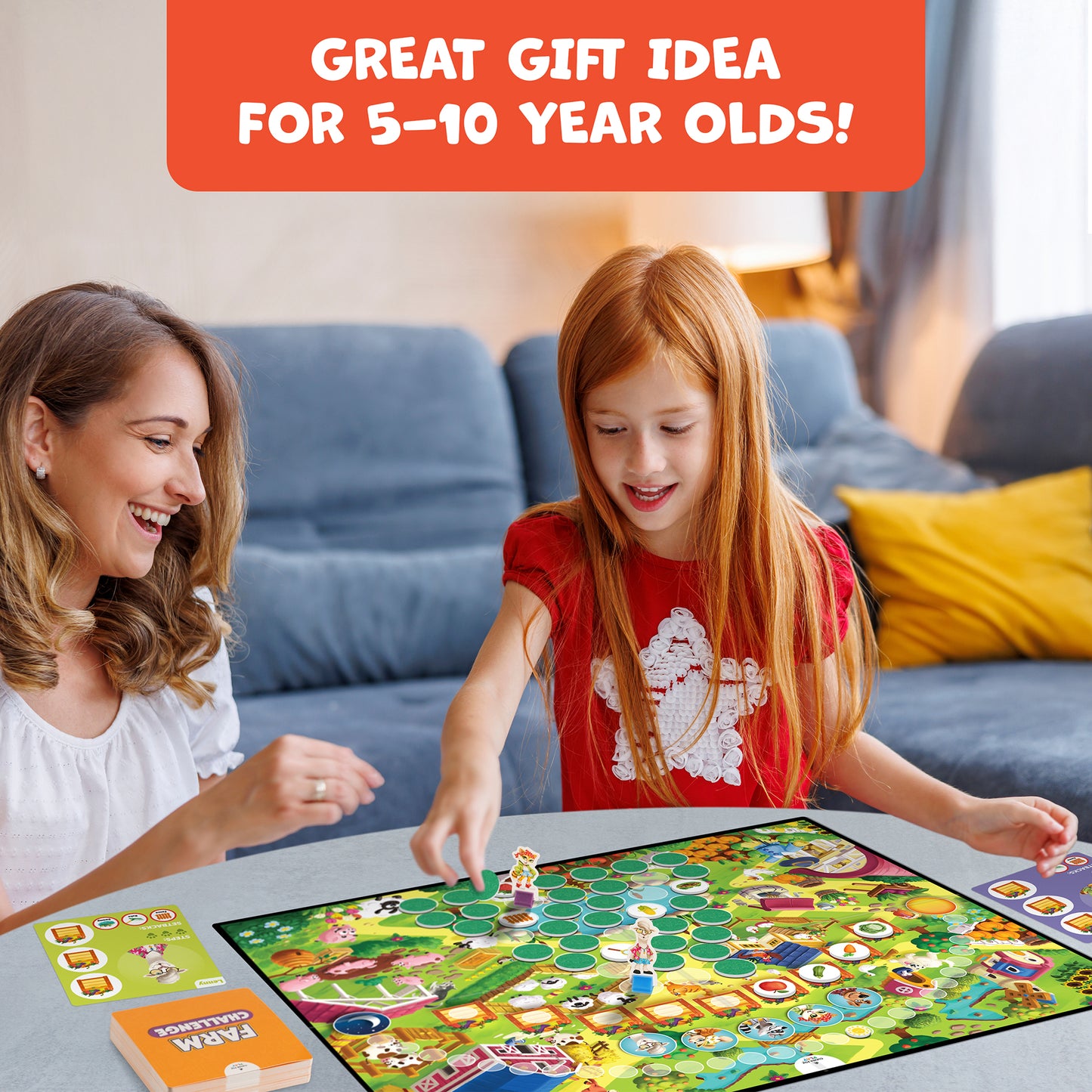 It’s a Fun Farm Day Cooperative Board Game