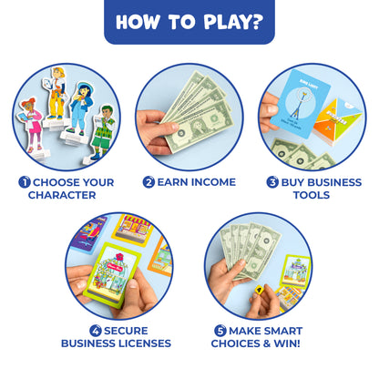 My First Little Business Board Game – Financial Literacy Game