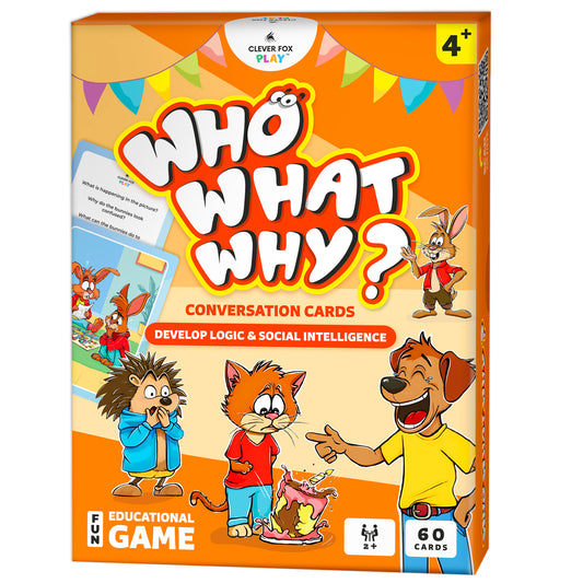 Who What Why Conversation Cards for Kids