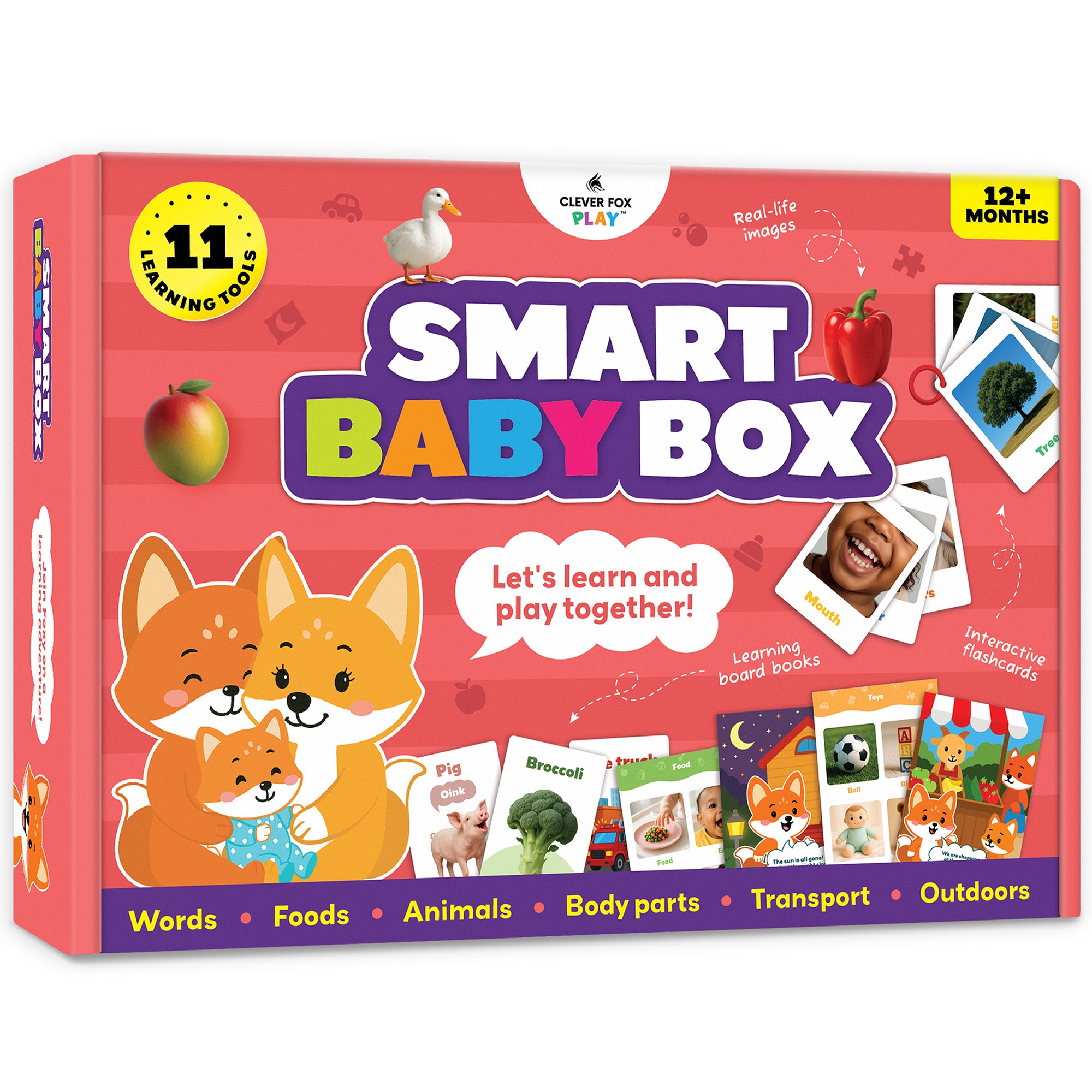 Smart Baby Box for 12-18 Months – CLEVER FOX PLAY™ Smart Baby Box for 12-18 Months – CLEVER FOX PLAY™