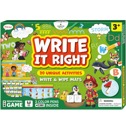 Write It Right Reusable Activity Mats