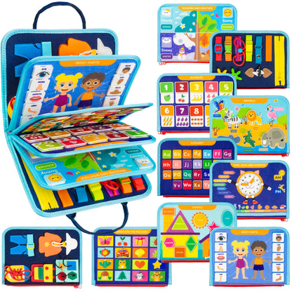 Montessori Busy Board for Toddlers