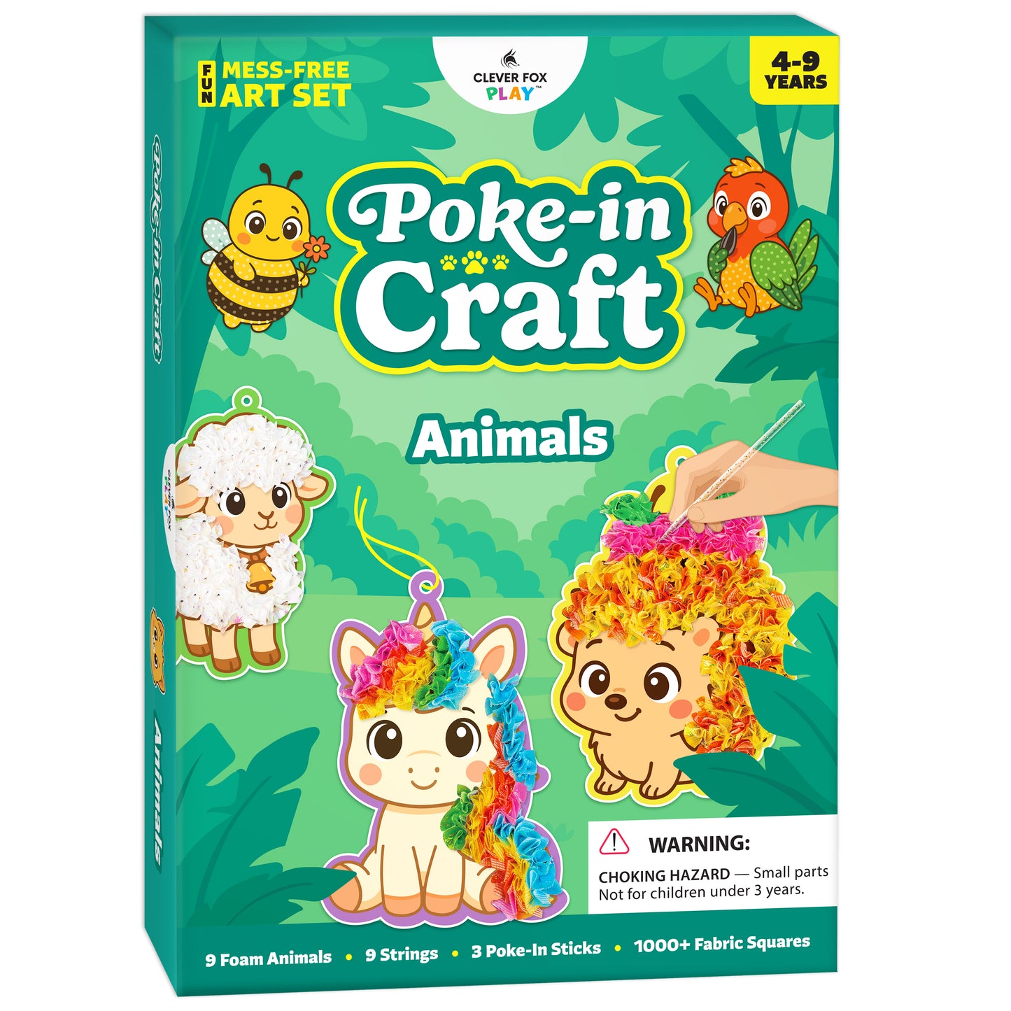 Poke-In Craft Animals Kit
