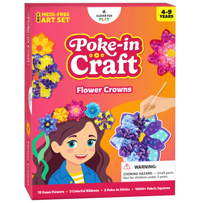 Poke-In Craft Flower Crowns Kit