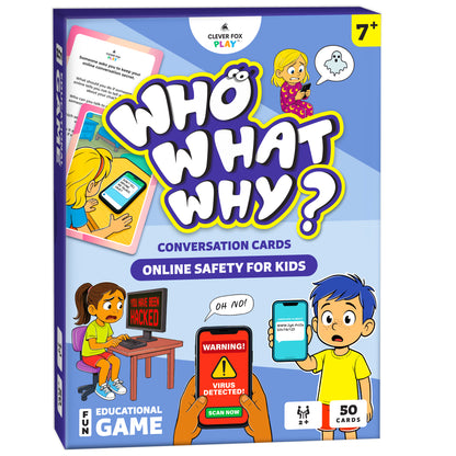 Who What Why – Online Safety for Kids Conversation Cards