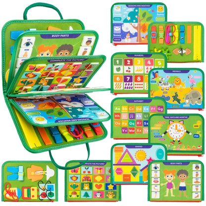 Montessori Busy Board for Toddlers