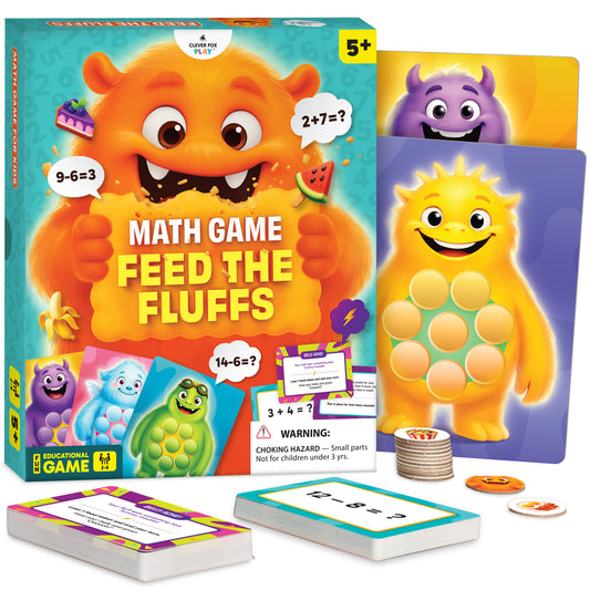 Feed The Fluffs Math Game