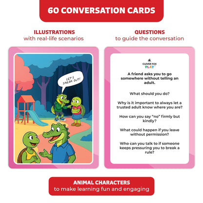 Who What Why Emergency & Safety Conversation Cards