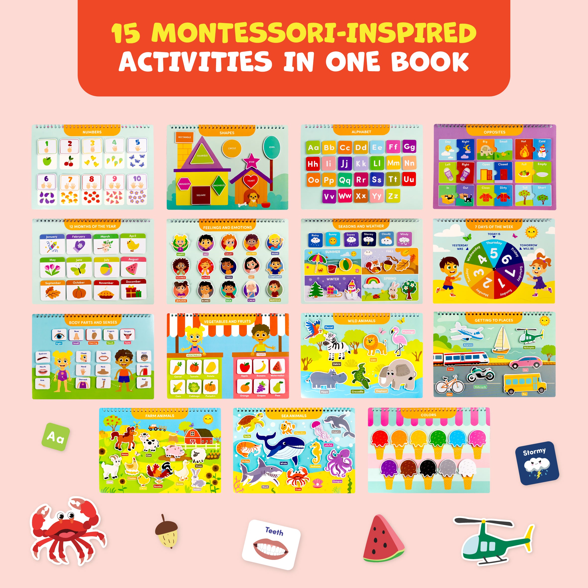 Preschool Activity Book for 3 4 5 Year-Old Kids – CLEVER FOX PLAY™