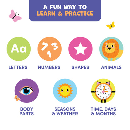 Montessori Busy Board for Toddlers