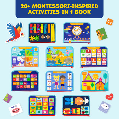 Montessori Busy Board for Toddlers