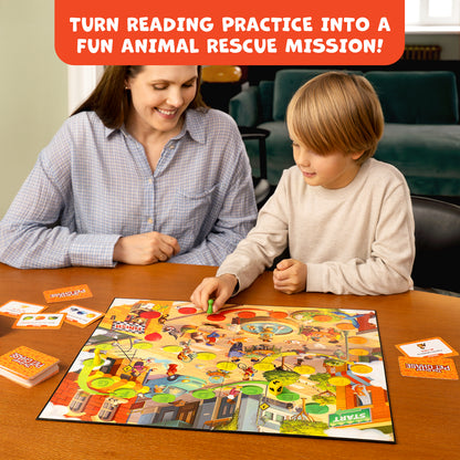 The Great Pet Chase Reading Board Game