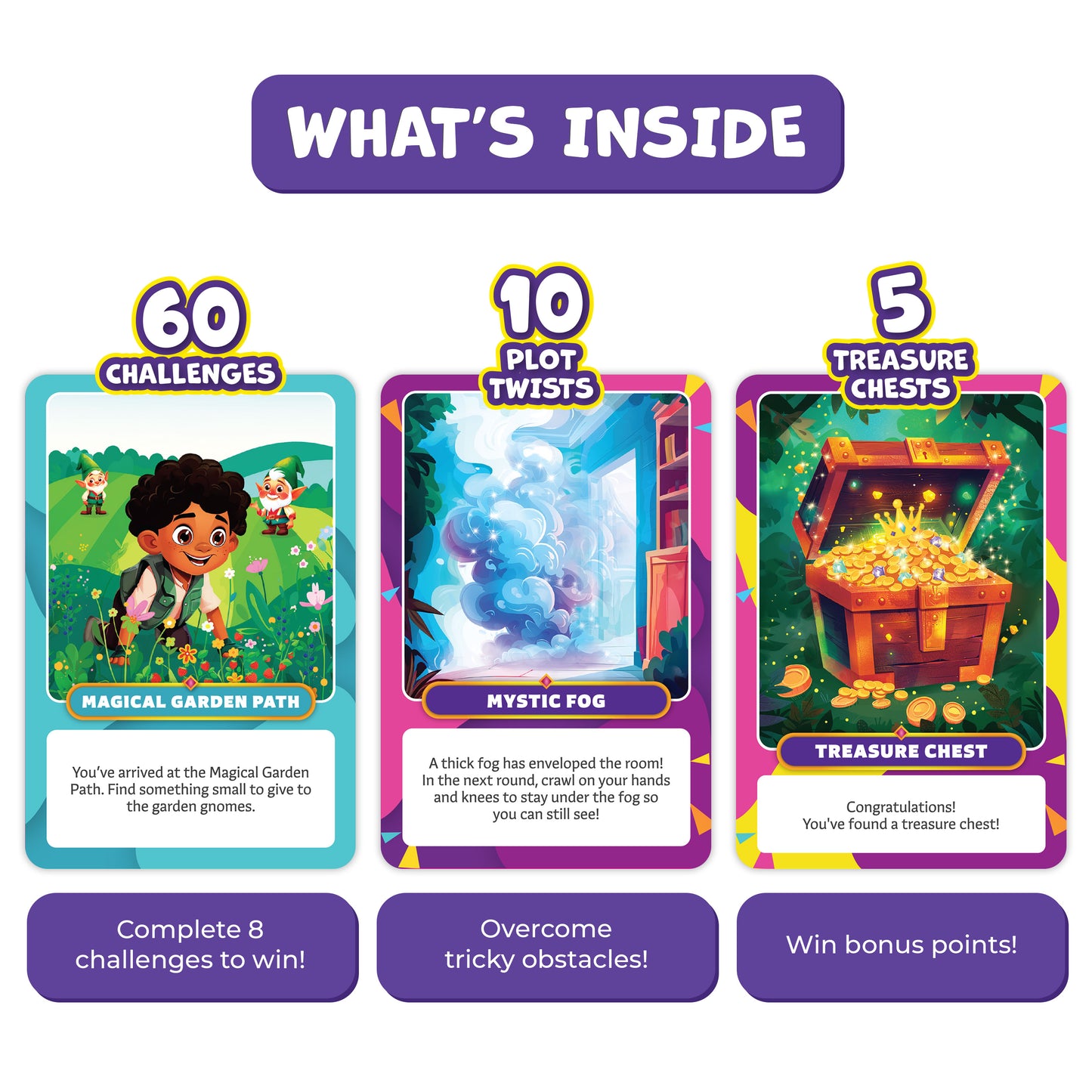 Fantasy Expedition – Immersive Indoor Scavenger Hunt Card Game