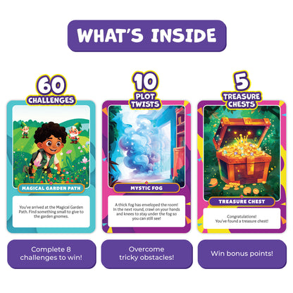 Fantasy Expedition – Immersive Indoor Scavenger Hunt Card Game