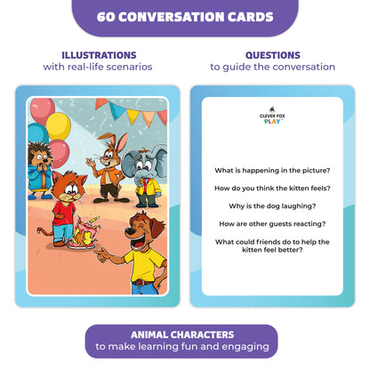 Who What Why Conversation Cards for Kids