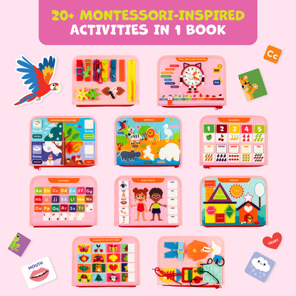 Montessori Busy Board for Toddlers