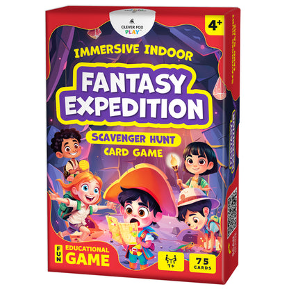 Fantasy Expedition – Immersive Indoor Scavenger Hunt Card Game