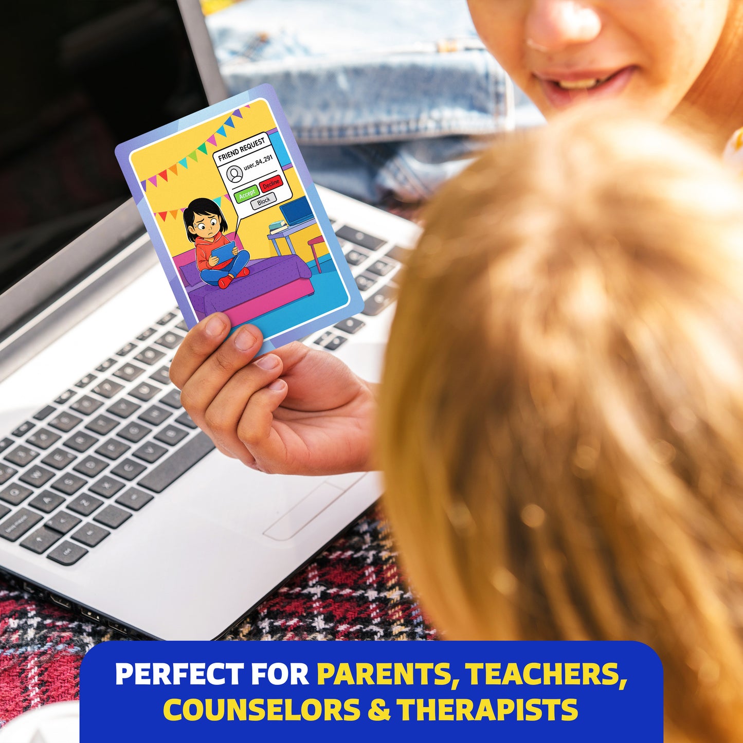 Who What Why – Online Safety for Kids Conversation Cards