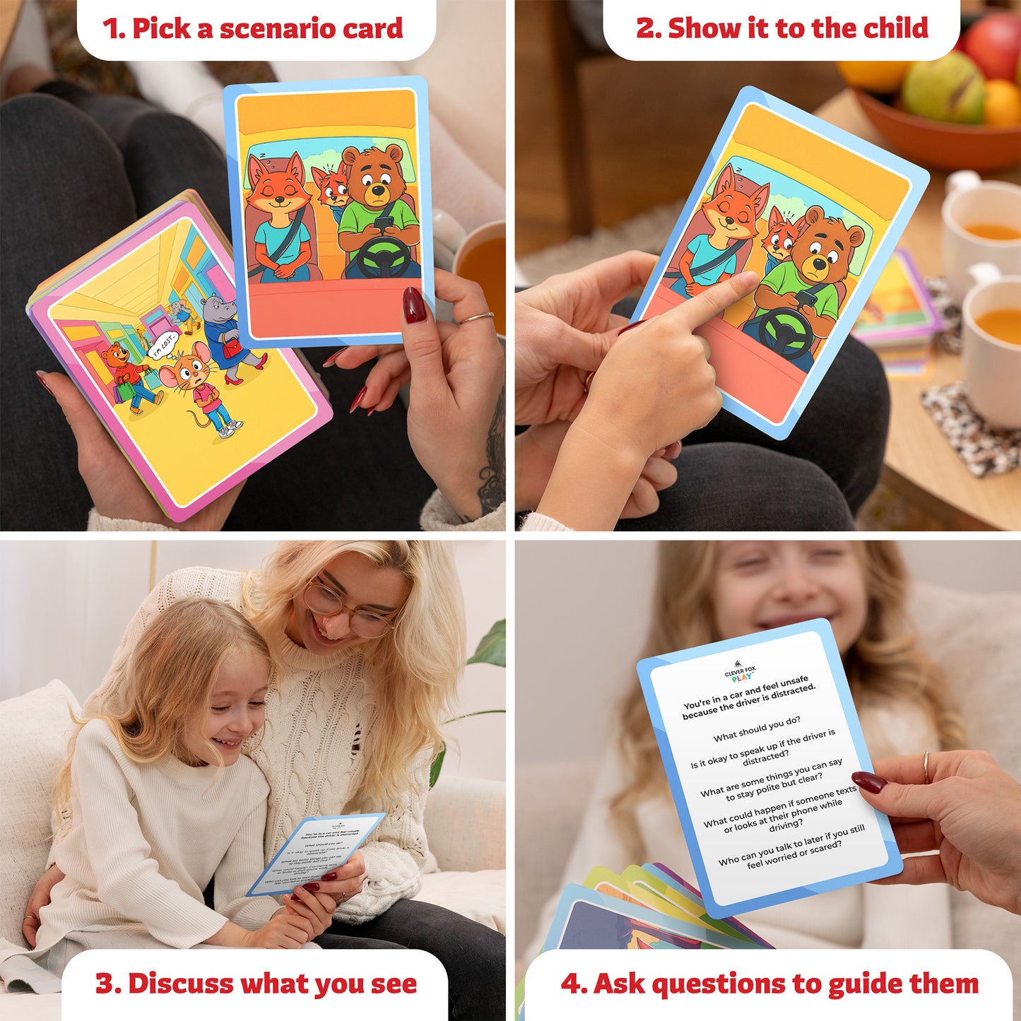 Who What Why Emergency & Safety Conversation Cards