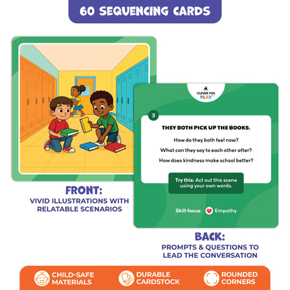 What Happens Next Sequencing Cards for Speech Therapy