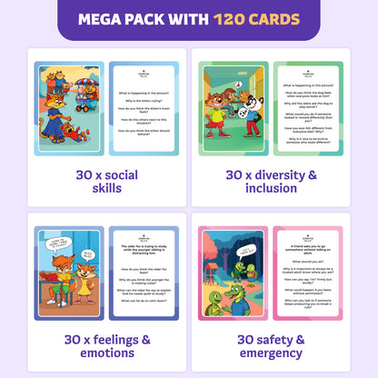 Who What Why MEGA Pack Conversation Cards