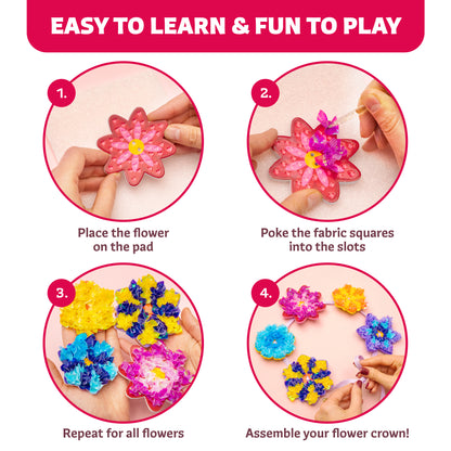 Poke-In Craft Flower Crowns Kit
