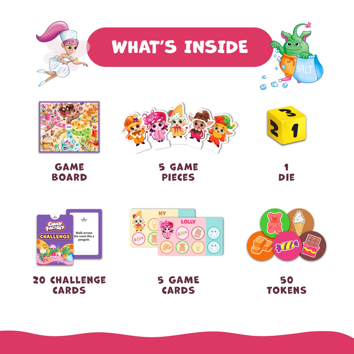 Candy Factory Board Game for Kids