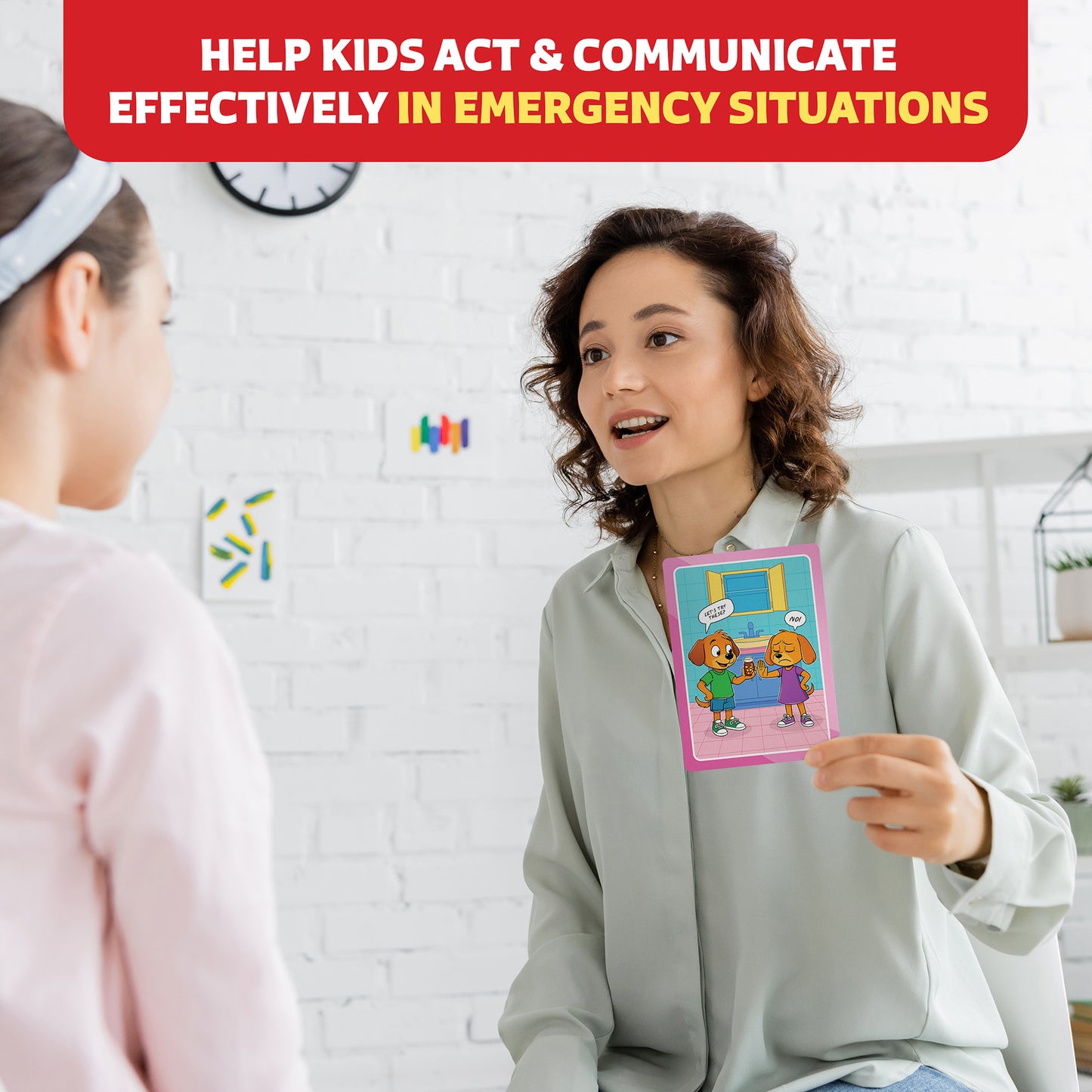 Who What Why Emergency & Safety Conversation Cards