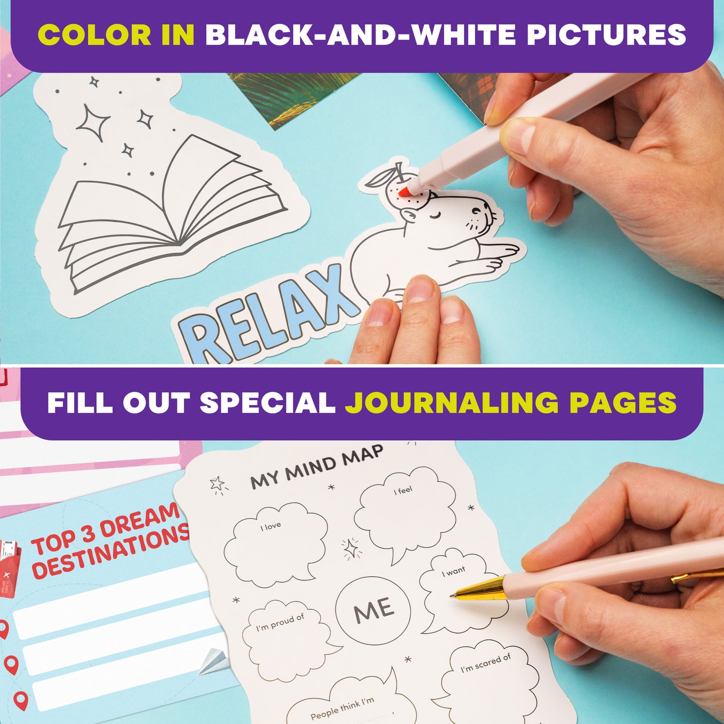 DIY Wall Collage Kit for Teen Girls