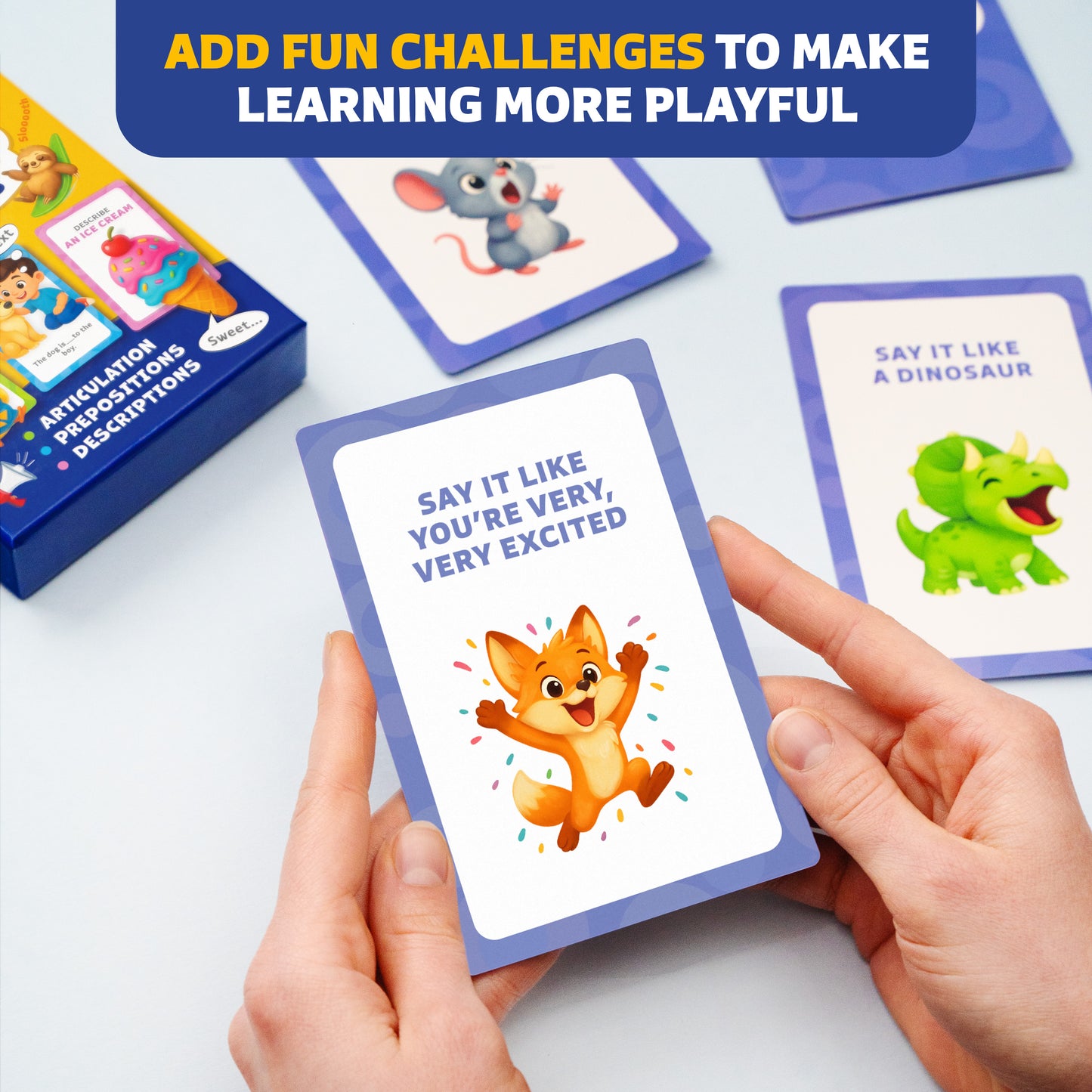 3-in-1 Speech Therapy Flash Cards