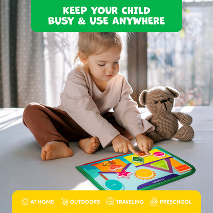 Montessori Busy Board for Toddlers