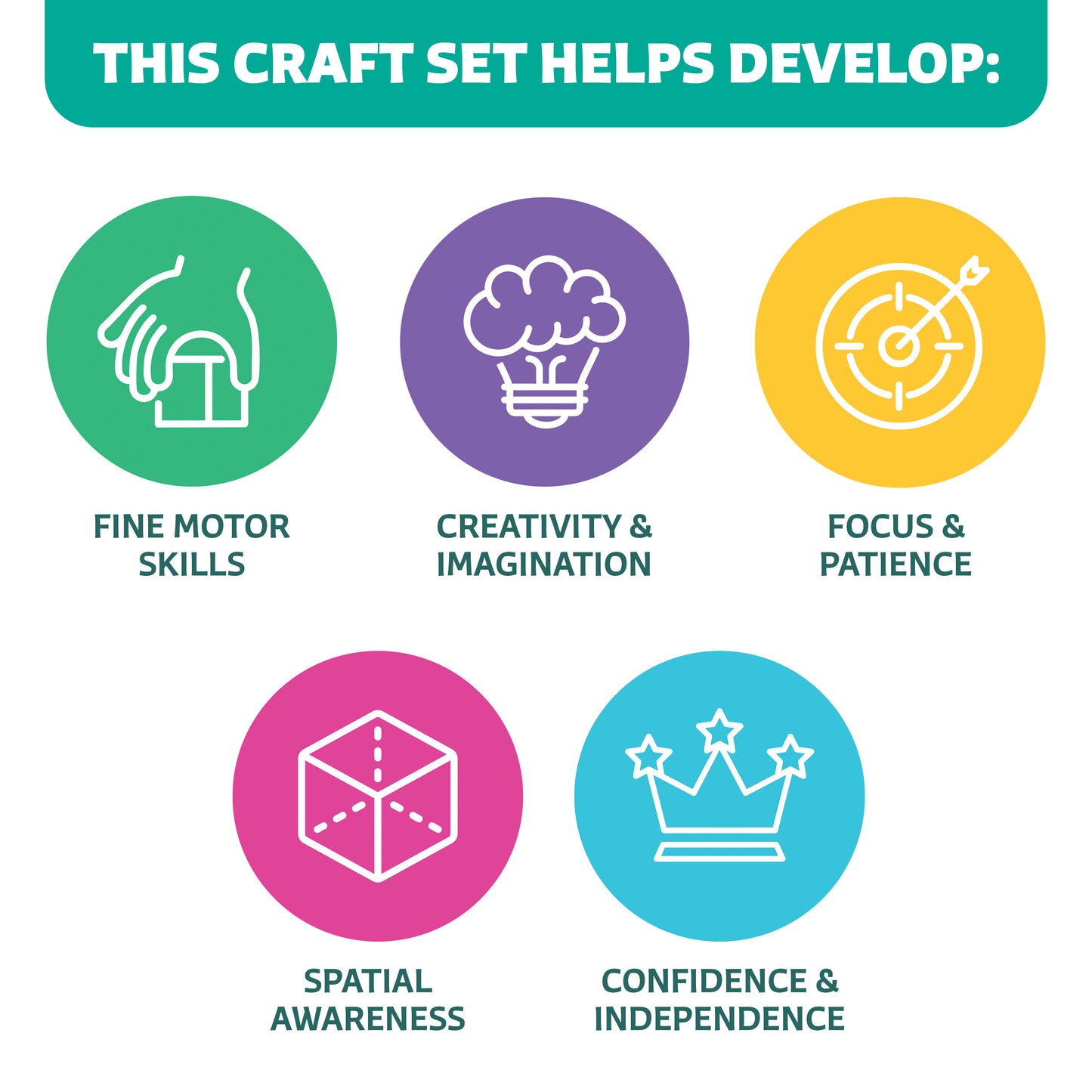 Poke-In Craft Animals Kit