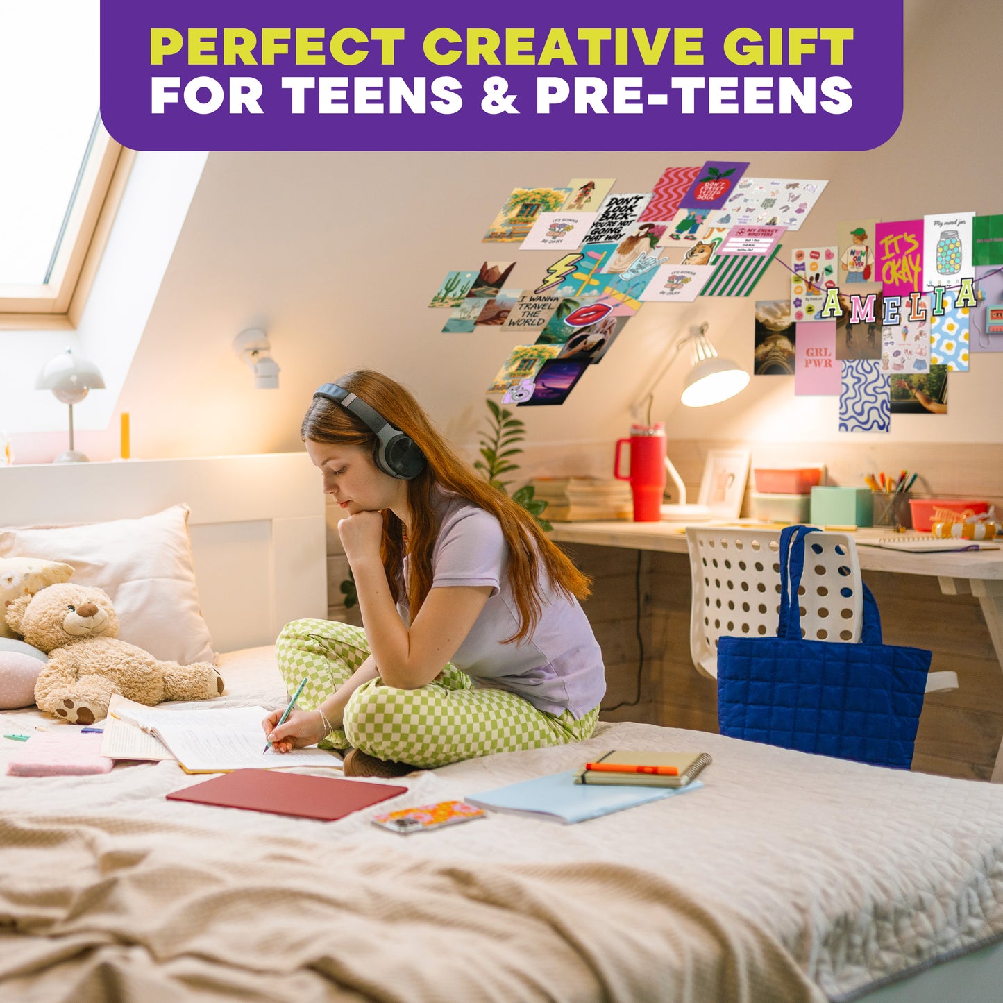 DIY Wall Collage Kit for Teen Girls