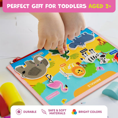 Montessori Busy Board for Toddlers