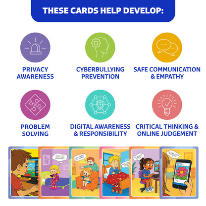Who What Why – Online Safety for Kids Conversation Cards