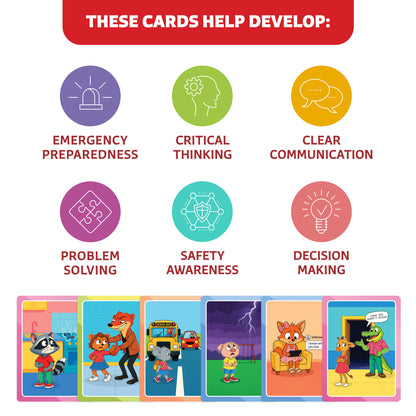 Who What Why Emergency & Safety Conversation Cards