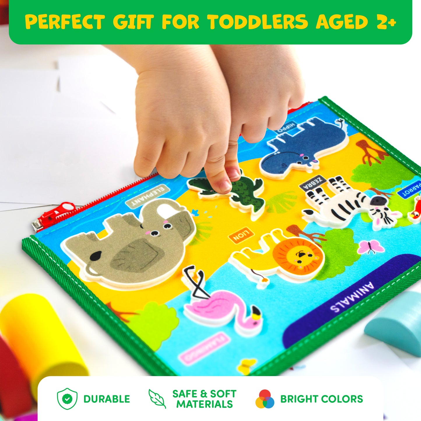 Montessori Busy Board for Toddlers