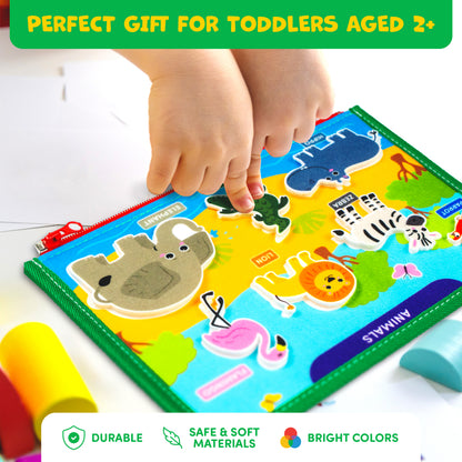Montessori Busy Board for Toddlers